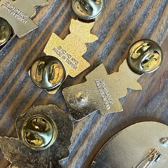 Lions Club Lioness Pins Lot Of 10 Rose State Of Maryland Pin Brooch Lapel Pins - Picture 6 of 15